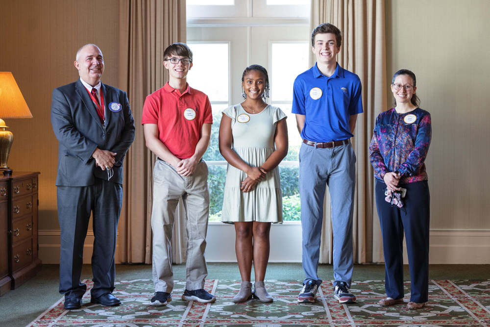 RHS Interact Club at Rome Rotary