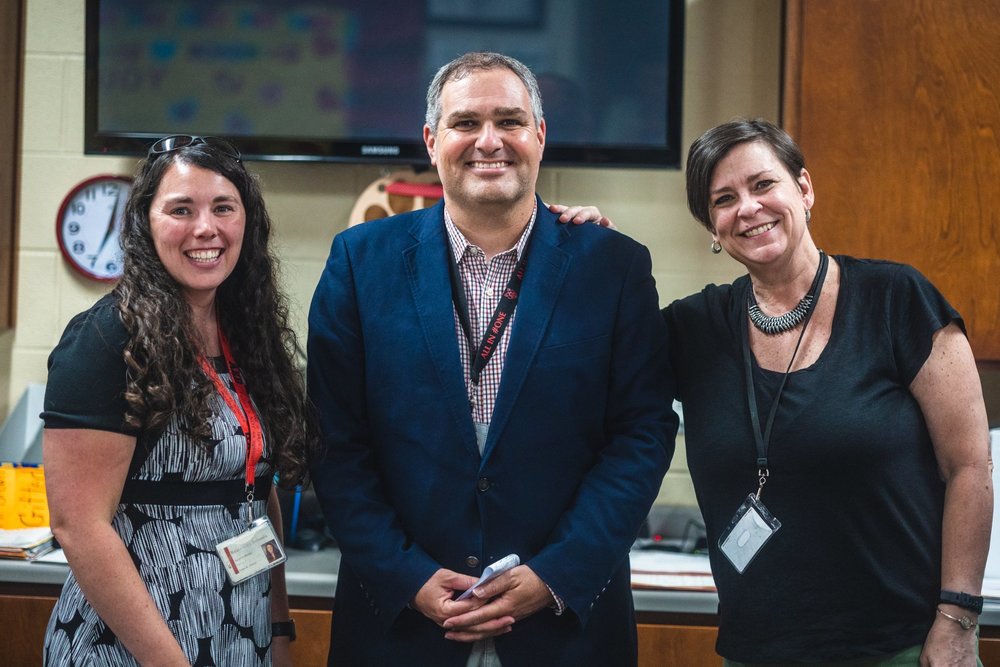 Anna K. Davie Elementary School Wolves with a Hunt and a Slide