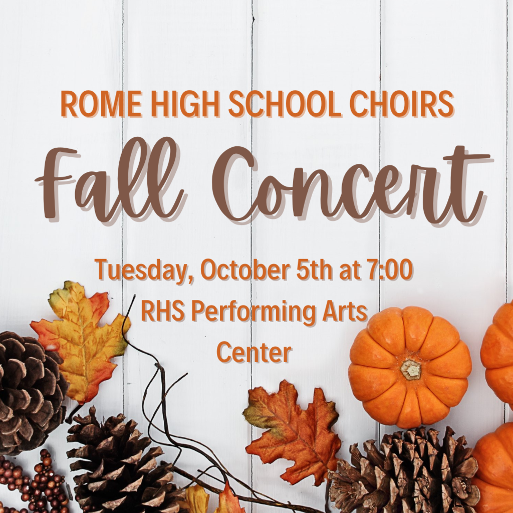 RHS Fall Choir Concert 