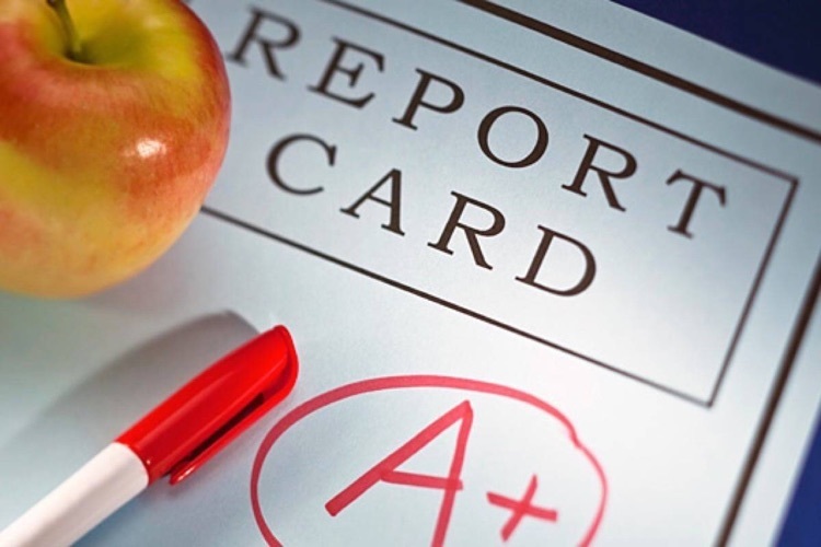 report card