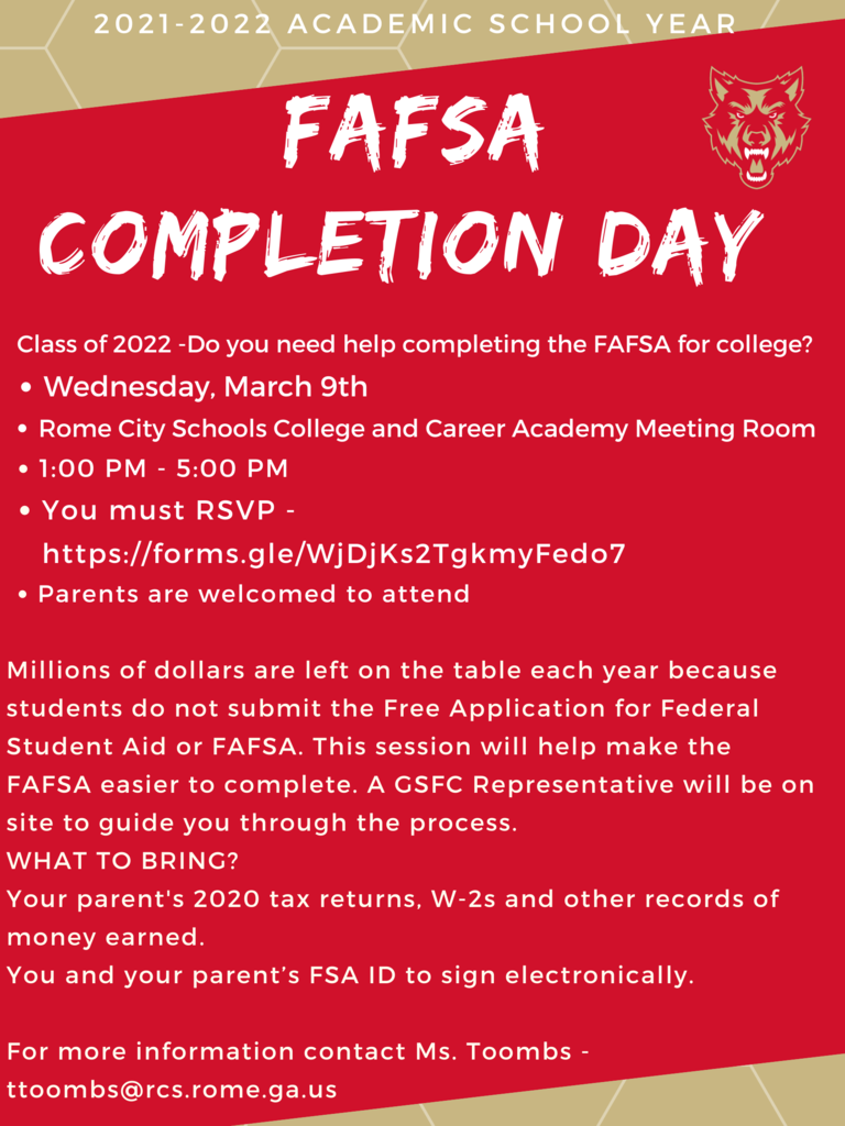 FAFSA Completion DAy