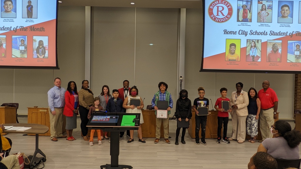 RCS Students of the Month