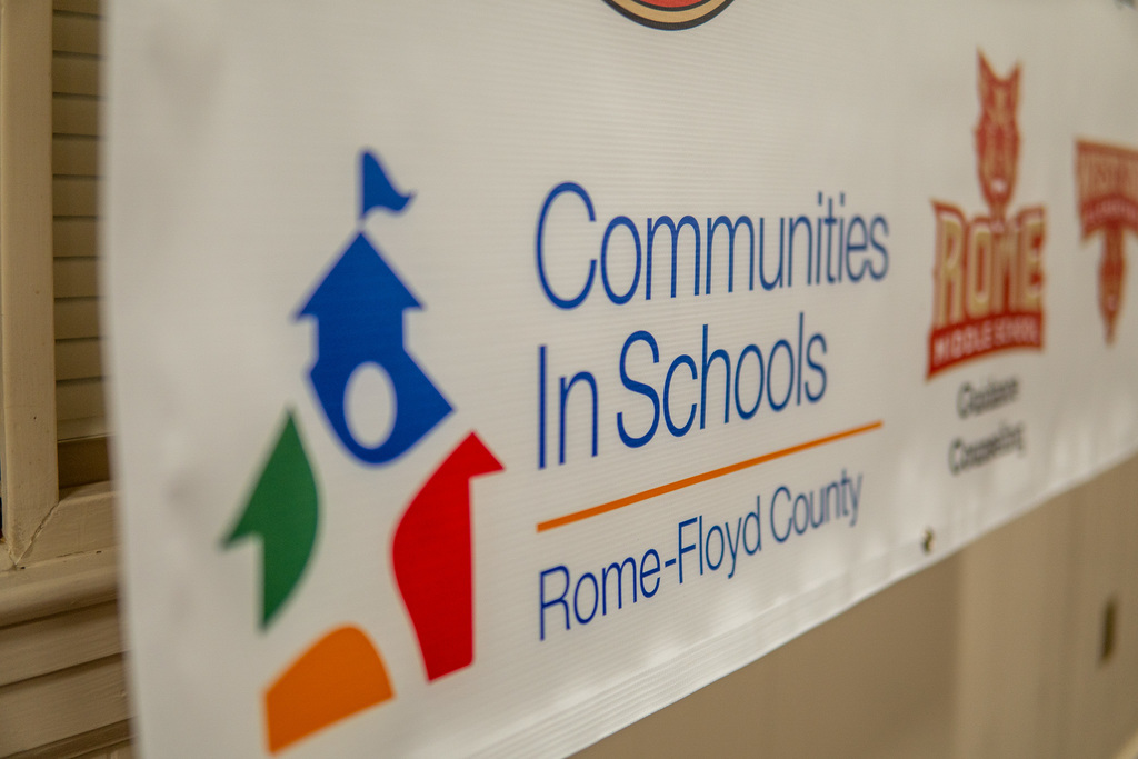 Communities in Schools of Rome-Floyd County awarded West End Elementary, Elm Street Elementary and Rome Middle School all with a $500 mini-grant, in which each school was very thankful for.
